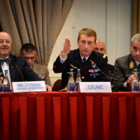 Generálmajor Kocian na výjazdovom zasadaní Vojenského výboru EÚ v Litve