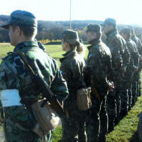 Záverečné streľby príslušníkov štábu VePBA