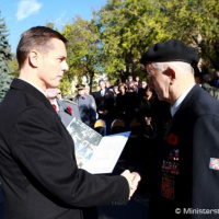 Štátny tajomník Miloš Koterec si uctil Svetový deň vojnových veteránov v Bratislave