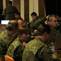 Generálny štáb nacvičuje veliacu a riadiacu činnosť počas vojnového stavu