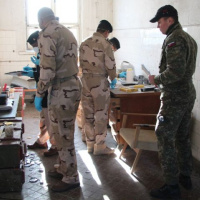 V Novákoch cvičia irackí vojaci detekciu výbušných látok