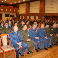 Slávnostné zhromaždenie generálneho štábu pri príležitosti osláv Dňa vzniku SR a jej ozbrojených síl