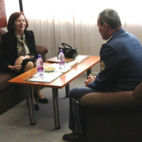 Náčelník GŠ sa stretol veľvyslankyňou Líviou Klausovou