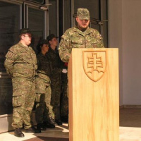 Odhalenie pamätnej tabule v prápore RCHBO