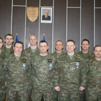 Slávnostný nástup na Veliteľstve 2. mechanizovanej brigády