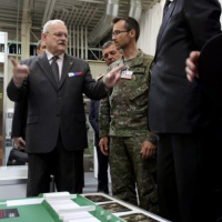 Minister obrany M. Glváč otvoril medzinárodný veľtrh IDEB 2014