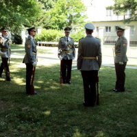 Čestná stráž OS SR a Vojenská hudba OS SR na Úrade vlády