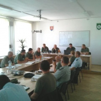 Pracovná porada k výrobnej a opravárenskej činnosti